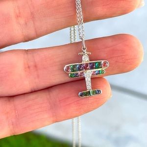 Tiffany & Co Airplane Necklace